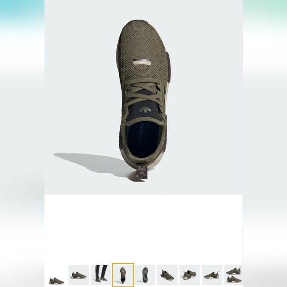 Adidas Mens Olive Green NMD Sneakers EUC - Picture 13 of 16